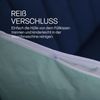 Outdoor Kissen mit Paspel ( 45 x 45 cm ) Dekokissen Garten - Reißverschluss - Schmutz- und Wasserabweisend - abnehmbarer Kissenbezug Mintgrün 4er-Pack Bild 4