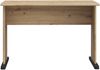FORTE Tempra2 Schreibtisch, Holzwerkstoff, Braun, 108 x 72 x 72 cm Bild 2