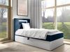 Boxspringbett 'Gladino Junior 1' blau 90x200 cm Links Bild 2