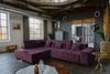 KAWOLA Sofa NEVADA Ecksofa Velvet purple Recamiere links 82 x 215 x 319 cm Bild 5