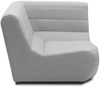 Gartenlounge Ecke Boudicca 106x80x106 mit Outdoorbezug in silber Bild 2