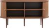 Sideboard Mapia 140x40x75 cm Walnussoptik [en. casa] Bild 5