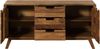 Sideboard Sheesham 134x40x65 natur sandgestrahlt lackiert MALMÖ 2 #207 Bild 2