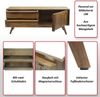 TV-Rack HWC-L96, Fernsehtisch Lowboard Kommode Schrank, Schubladen Massiv-Holz Mango 46x110x35cm MVG-zertifiziert Bild 2