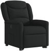Relaxsessel, Fernsehsessel, Schlafsessel mit Aufstehhilfe Schwarz Stoff Bild 4