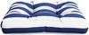 vidaXL Palettenkissen Blau Weiß Gestreift 60x60x12 cm Stoff 360462 Bild 3