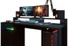 Parisot Gaming Set in schwarz Gamingtisch und Regal Bild 5