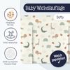 Wickelauflage "Softy", Wild Friends Allover Bild 2