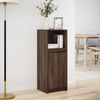 vidaXL LED-Sideboard Braun Eichen-Optik 38x34x100 cm Holzwerkstoff 852172 Bild 4
