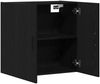 vidaXL Wandmontierter Schrank Schwarz Eichen-Optik 60 x 31 x 60 cm 862946 Bild 5