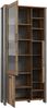 Vitrinenschrank CLIF 3-trg. Optik: Old Wood Vintage von Forte Bild 4