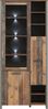 Vitrinenschrank CLIF 3-trg. Optik: Old Wood Vintage von Forte Bild 2