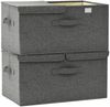 vidaXL Aufbewahrungsboxen 2 Stk. Stoff 50x30x25 cm Anthrazit 332913 Bild 4