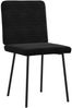 vidaXL Esszimmerstühle 2 Stk. Schwarz Samt 4101139 Bild 3