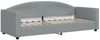 vidaXL Tagesbett Ausziehbar mit Matratze Hellgrau 80x200 cm Stoff 3197201 Bild 4