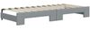 vidaXL Tagesbett Ausziehbar mit Matratze Hellgrau 80x200 cm Stoff 3197201 Bild 5