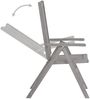 vidaXL Verstellbare Gartenstühle 3 Stk. mit Auflagen Massivholz Akazie 3064728 Bild 5