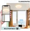 ZMH Deckenleuchte Wohnzimmer Ø16.5CM Rund 5W Küchenlampe 3000/4000/6500K Flur, Augenschutz, Warmweiß, Sternen-Design Schlafzimmerlampe Küche Büro Bild 4