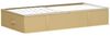 vidaXL Aufbewahrungsbox mit transparentem Oberfenster 2 pcs Creme 42024716 Bild 3