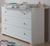 Arthur Berndt 'Thilo' Wickelkommode mit abnehmbarem Wickelaufsatz MDF Weiß Bild 2
