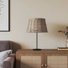 Lampenschirm | Leuchtenschirm Braun Ø38x23 cm Korbweide SH210 Bild 1