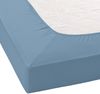 Janine Mako Jersey Spannbetttuch Bettlaken 140-160x200 cm OVP 5007 62 denimblau Bild 2