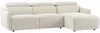 Vente-unique - TAZIZA Sofa Stoff Beige - B 166 cm x H 78 cm x L 286 cm Bild 3
