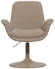 Esszimmerstuhl Marten aus Stoff, modern und höhenverstellbar, sandfarben, weiche Polsterung Bild 4