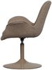 Esszimmerstuhl Marten aus Stoff, modern und höhenverstellbar, sandfarben, weiche Polsterung Bild 2