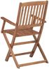 vidaXL Klappbare Gartenstühle 8 Stk. Massivholz Akazie 3075084 Bild 5