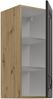 Hängeschrank 30 cm Stilo Grau + Eiche Artisan Küchenzeile Küchenblock Küche Bild 2