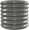 vidaXL Hochbeet Verzinkter Stahl 260x40x36 cm Grau 318879 Bild 4