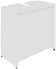 vidaXL Badezimmerschrank Weiß 60x33x61 cm Holzwerkstoff 802642 Bild 2