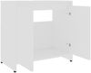 vidaXL Badezimmerschrank Weiß 60x33x61 cm Holzwerkstoff 802642 Bild 5