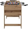 vidaXL Tischfußballtisch Artisan-Eiche 125 x 60,5 x 80 cm 858892 Bild 5