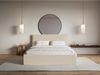 Selsey 'Softie Slim' Polsterbett 180×200 mit Lattenrost, Chenille, hellbeige Bild 2