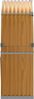 vidaXL Kaminholzunterstand Holzoptik 120x45x140 cm Verzinkter Stahl 364581 Bild 5