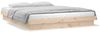 Massivholzbett mit LEDs 120x190 cm 4FT Small Double [820007] Bild 4
