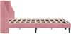 vidaXL Bettrahmen mit Kopfteil Rosa 120 x 190 cm Samt 42027415 Bild 5