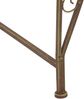vidaXL Baumbank 8-Sitzanzahl Ø 160 x 89 cm Stahl Antikbraun Rund 42029525 Bild 3