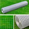 vidaXL Maschendrahtzaun Verzinkter Stahl Quadratisch 1x25 m Silbern 140117 Bild 5