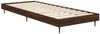 vidaXL Bettgestell ohne Matratze Braun Eiche 75x190 cm Holzwerkstoff 832316 Bild 5