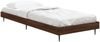 vidaXL Bettgestell ohne Matratze Braun Eiche 75x190 cm Holzwerkstoff 832316 Bild 3