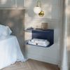 Wandnachttisch 2er Set Notodden Stahl 40x23x23 cm Dunkelblau [en. casa] Bild 5