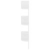 vidaXL Wand-Eckregal Hochglanz-Weiß 19x19x123 cm Holzwerkstoff 326837 Bild 5