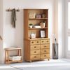 vidaXL Hutch ASKIM Honigwachs 91 x 40 x 184 cm Massives Kiefernholz 3334642 Bild 4