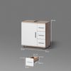 Livinity® Waschbeckenunterschrank Eisak, Sonoma, 60 x 60 cm (1-St) Bild 2