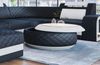 Couchtisch Berlin – Leder Design für Ihr Zuhause - Kunstleder - Schwarz-Weiß Bild 5