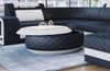 Couchtisch Berlin – Leder Design für Ihr Zuhause - Kunstleder - Schwarz-Weiß Bild 3