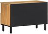 vidaXL TV-Schrank Braun 70x33x46 cm Massivholz Mango 4017721 Bild 5